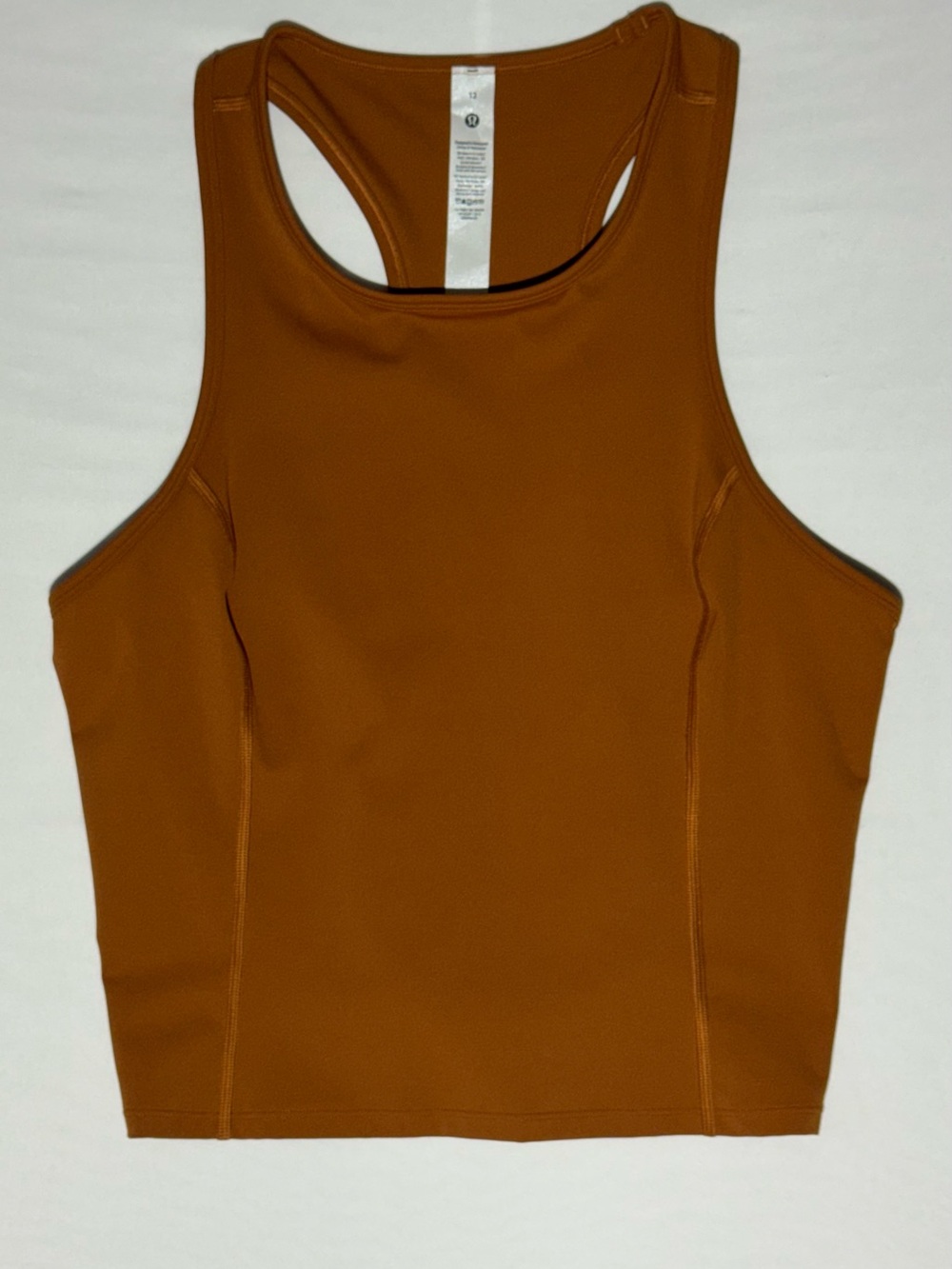 Lululemon NWOT Nulux Racerback Cropped Run Tank